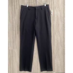 Saks Fifth Avenue Dress Pants Mens 34x30 Flat Front Career Preppy New READ!!